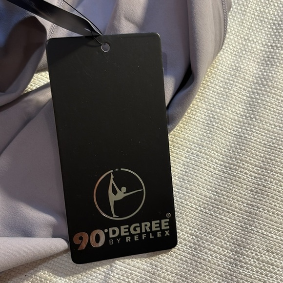 90 Degree by REFLEX Winter Violet Capri Size Large NWT - Picture 7 of 9